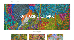 Desktop Screenshot of katharinekuharic.com